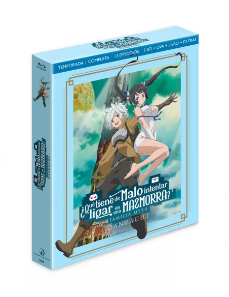 Danmachi Temporada 1 En Bluray