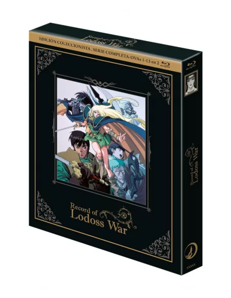 Record Of Lodoss War Edición Digipack Bluray