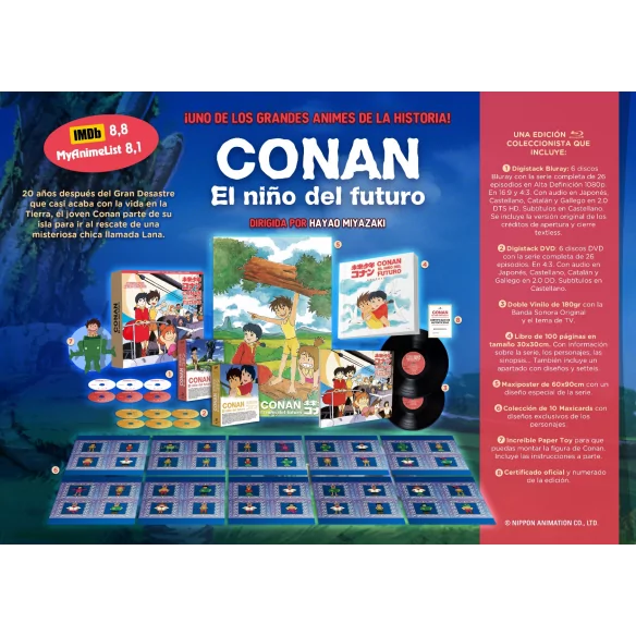 Conan El Niño Del Futuro Edición...