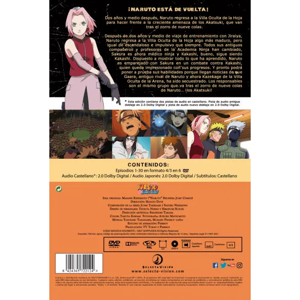 Naruto Shippuden Box 1 (reedición Sin...