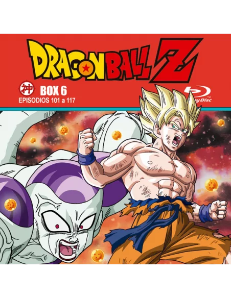 Dragon Ball Z Box 6 Bluray Episodios 100 A 117
