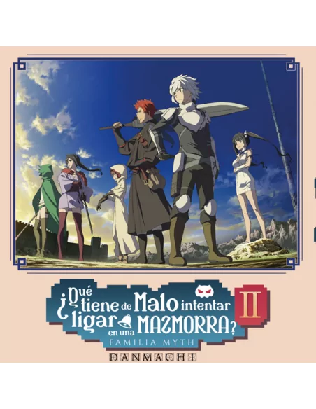 ¿qué Tiene De Malo Intentar Ligar En Una Mazmorra? Danmachi Temporada 2 Blu-ray Coleccionista Digipack