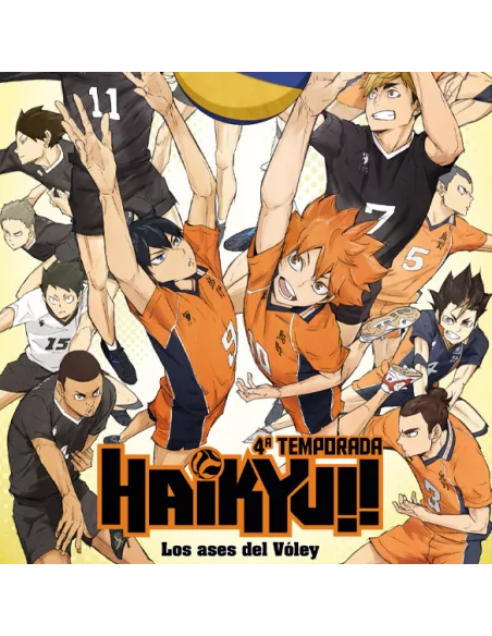 HAIKYU TEMPORADA 4 Blu-ray (episoidos 1 a 25 + 5 ova)