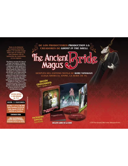 The Ancient Magus Bride Serie Completa Blu-ray