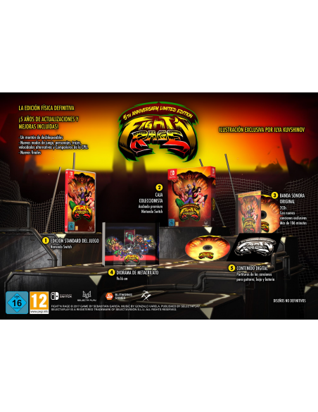 Fight'n Rage Edición Limitada 5º Aniversario