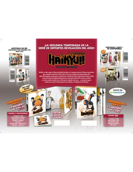 Haikyu!! Temporada 1 A 4 Blu-ray