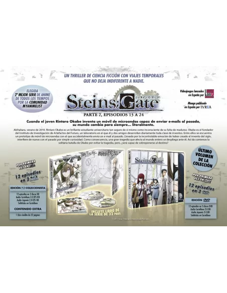 Steins Gate Completa Dvd