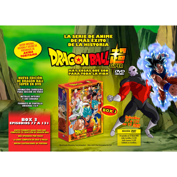 Dragon Ball Super Sagas Completas Box 3