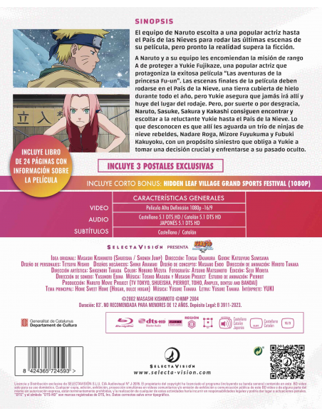 Naruto: ¡batalla Ninja En La Tierra De La Nieve!