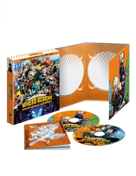 My Hero Academia: Misión Mundial De Héroes Coleccionista + Figura