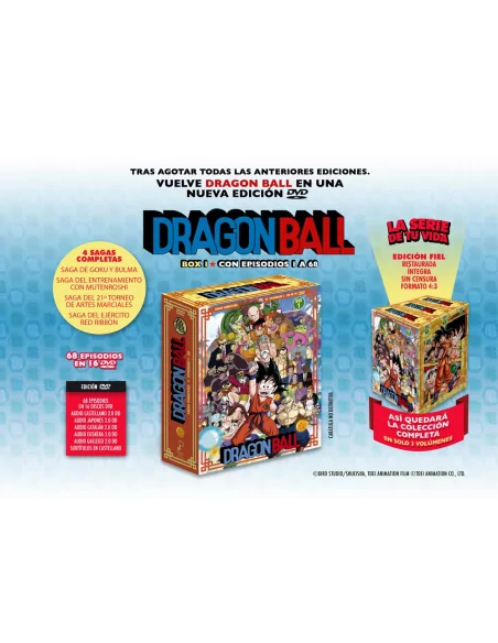 Dragon Ball Todas Las Series Completas Dvd