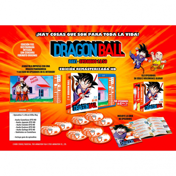 Dragon Ball Bluray Adventure Box 1