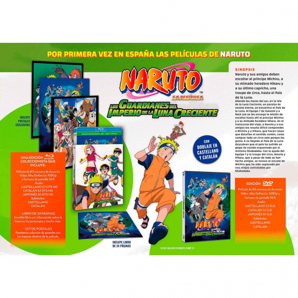 Naruto película 3. Los Guardianes Del...