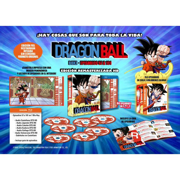 Dragon Ball Bluray Adventure Box 2