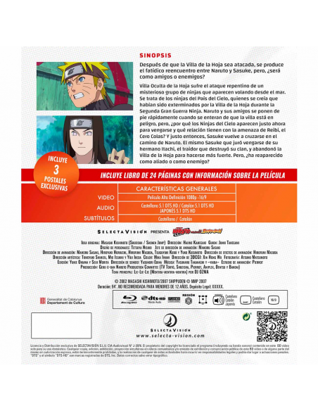 Naruto Shippuden Película 1. Naruto shippuden: La película (4)