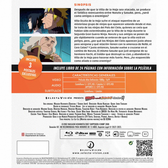 Naruto Shippuden Película 2. Naruto...