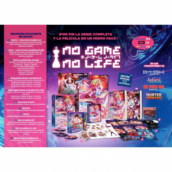 No Game No Life. Serie Completa +...