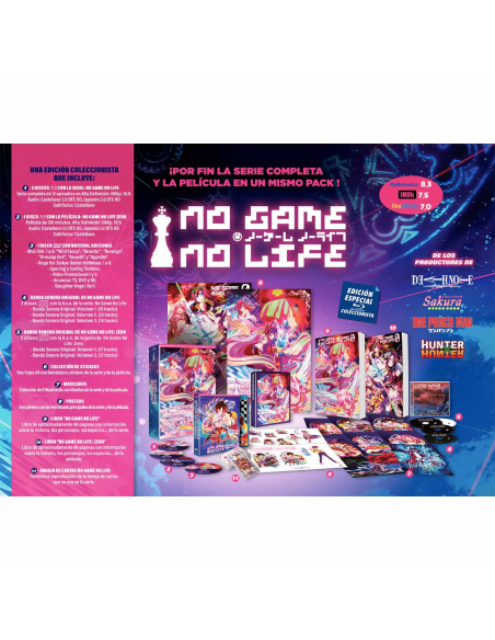 No Game No Life. Serie Completa + Película
