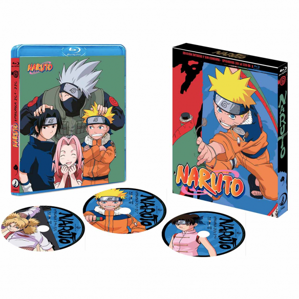 Naruto Box 9. Bluray