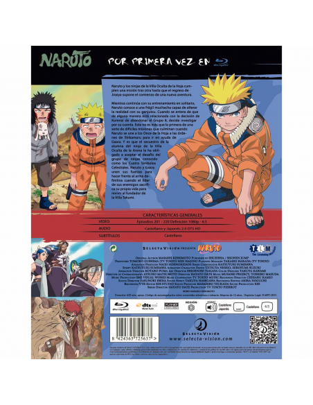 Naruto Box 9. Bluray