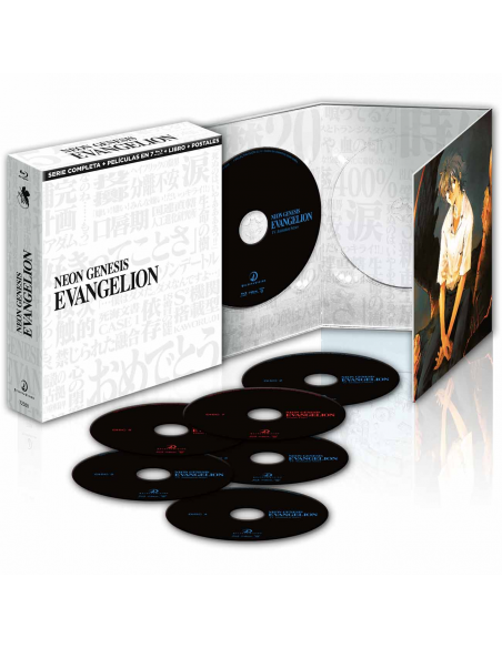 Neon Genesis Evangelion Edición Digipack Bluray - Exclusiva Web