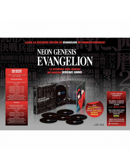 Neon Genesis Evangelion - Edición Digipack Bluray