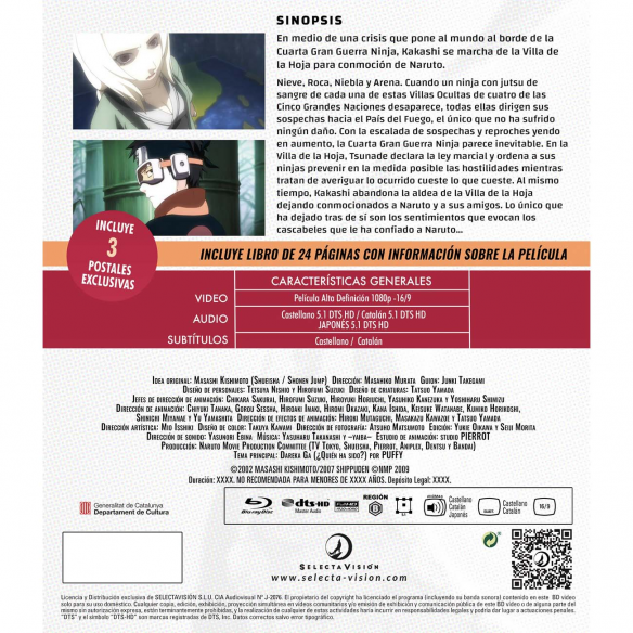 Naruto Película 6. Naruto Shippuden...