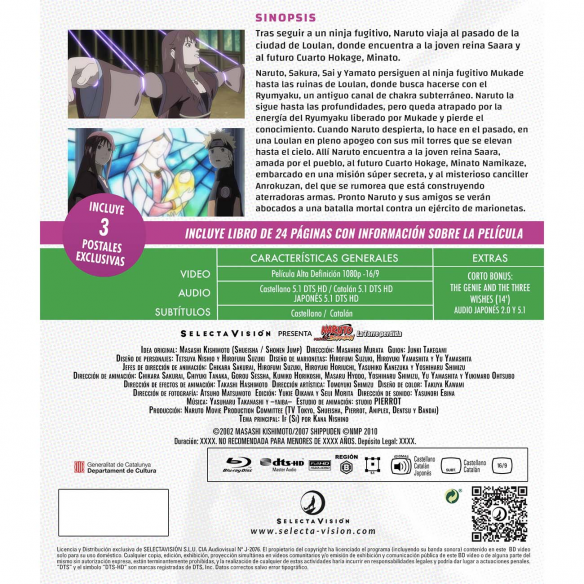 Naruto Película 7. Naruto Shippuden...