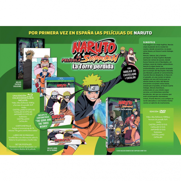 Naruto Película 7. Naruto Shippuden...