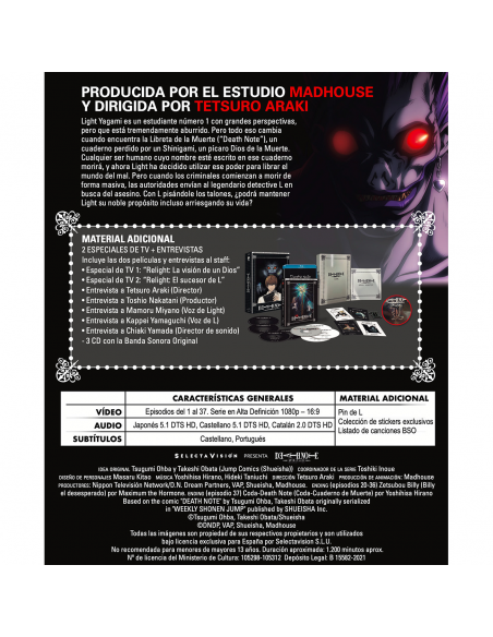 Death Note EdiciÓn Bluray