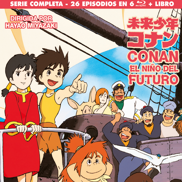 Conan El NiÑo Del Futuro Bluray