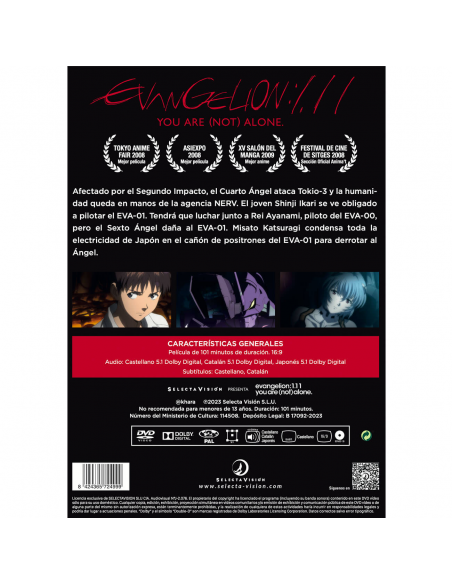 EVANGELION 1.11. YOU ARE (NOT) ALONE