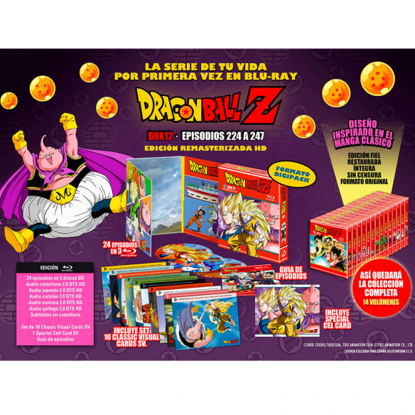 Dragon Ball Z Box 12. Episodios 224 A...