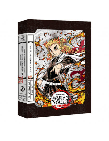 Guardianes De La Noche: Kimetsu No Yaiba. Temporada 2 Parte 1. Saga Del Tren Infinito. Bluray Coleccionista