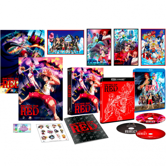 One Piece Film Red 4k+bluray