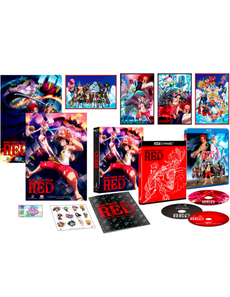 One Piece Film Red 4k+bluray
