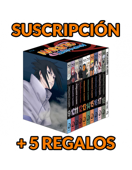 Suscripción Naruto Shippuden Parte 2. Bluray