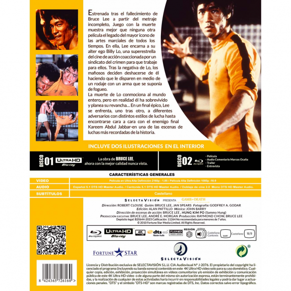 Juego Con La Muerte. EdiciÓn 4k Ultra...