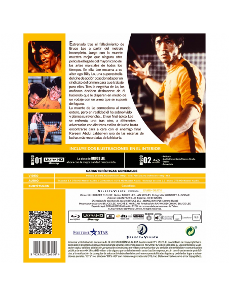 Juego Con La Muerte. EdiciÓn 4k Ultra Hd + Blu-ray