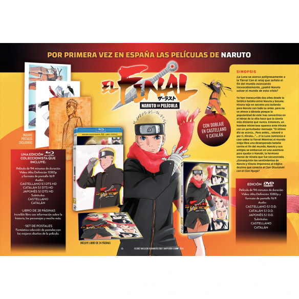 NARUTO LA PELÍCULA 10. Película 7. El...