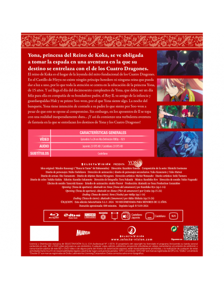 YONA LA PRINCESA DEL AMANECER Episodios 1 al 24