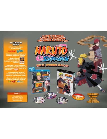Naruto Shippuden Box 12