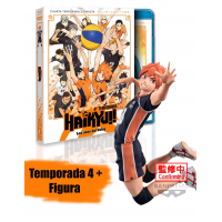 Haikyu!! Temporada 4 Blu-ray + Figura Shoyo Hinata