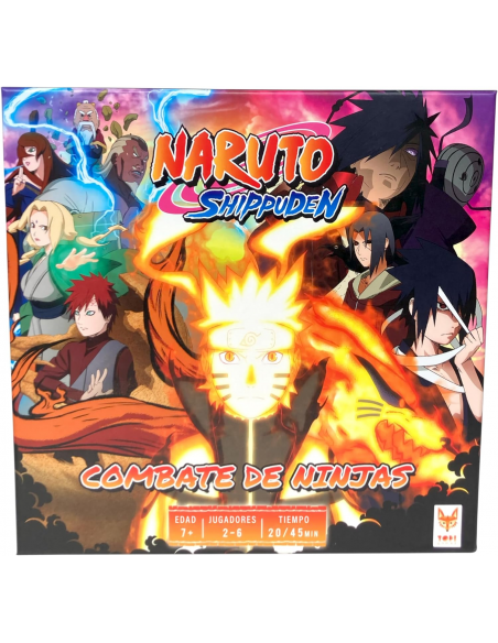 Naruto Shippuden combate de ninjas - Juego de mesa