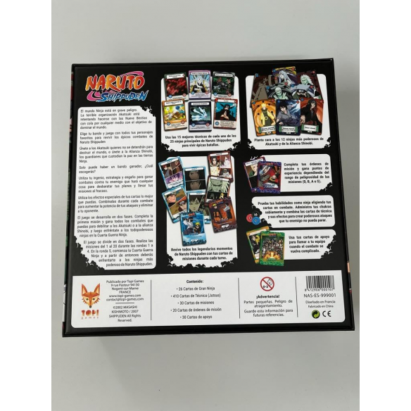 Naruto Shippuden combate de ninjas -...