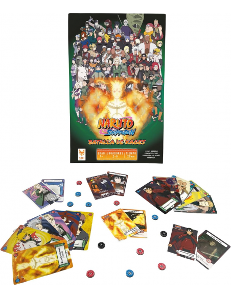 Naruto Shippuden: Batalla de Kages - Juego de mesa