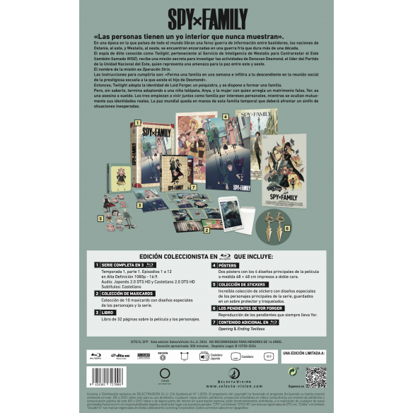 SPY X FAMILY TEMPORADA 1 episodios 1...