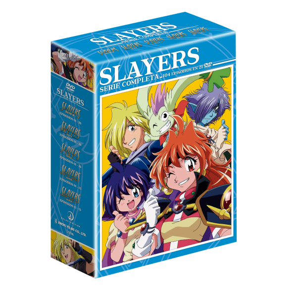 SLAYERS Serie completa en DVD