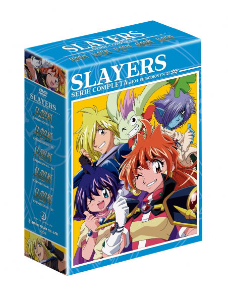SLAYERS Serie completa en DVD