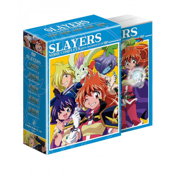 SLAYERS Serie completa en DVD